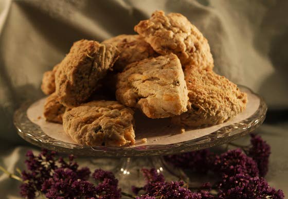 Scones: Whether sweet or savory, this simple pleasure is meant for sharing