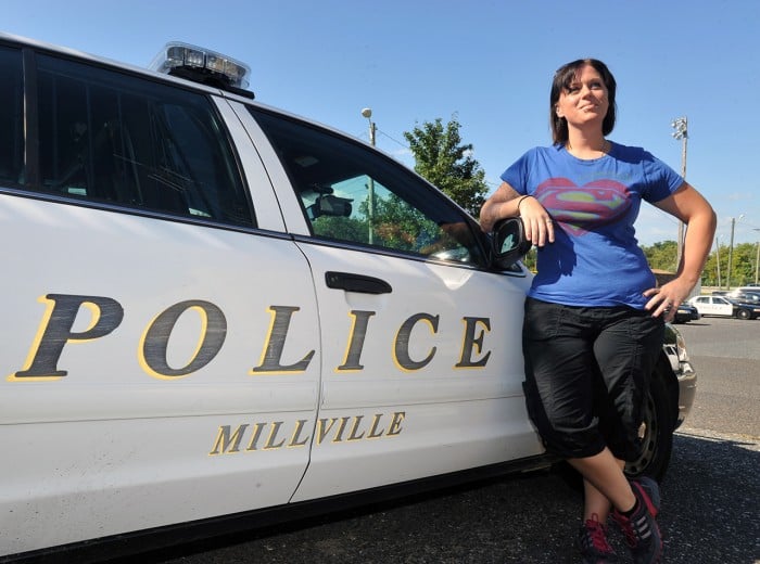 Grieving Millville police officer's wife wants to return to the force