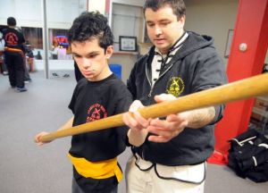 Absecon teen overcomes lack  of sight to advance in wing chun