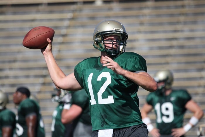 Brent Caprio at practice 2012