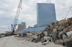 beach in front of revel