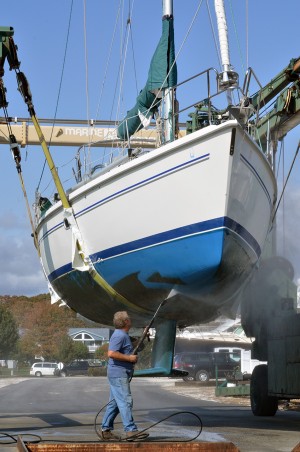 Sandy boats