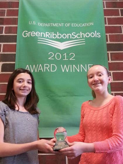 Alder Avenue Middle School receives award for environmental excellence