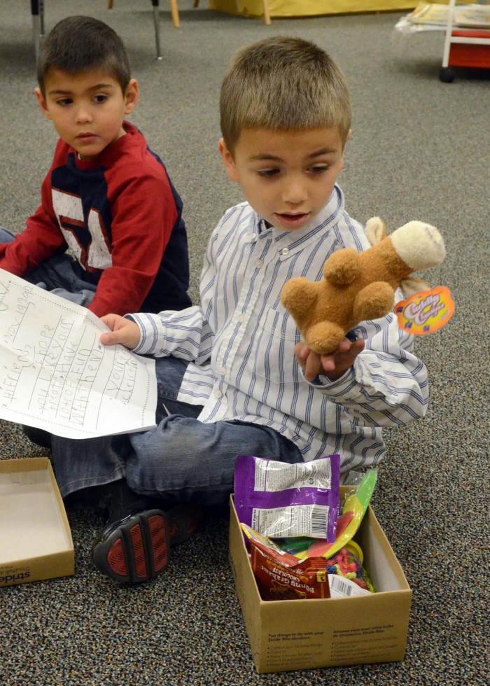 pif shoeboxes