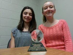 Alder Avenue Middle School receives award for environmental excellence
