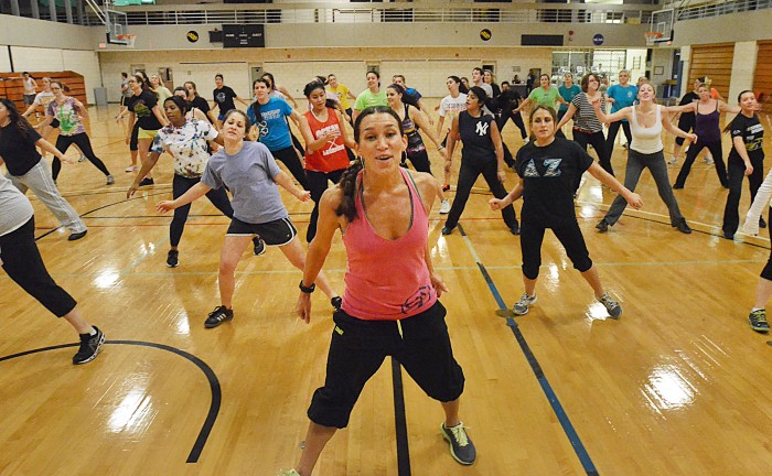 press it forward zumba