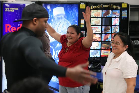 A.C. Linen Supply workers compete to see who can shed most pounds