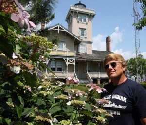Sand in my Shoes: Hereford Inlet Lighthouse's gardens are as big an attraction as the Victorian structure