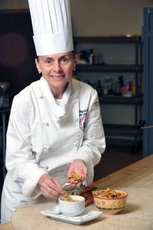 Teaching a tasty lesson -- Culinary arts instructor is honored for teaching children good nutrition