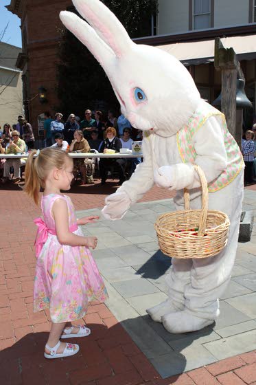 From Easter Egg hunts to fashion shows, the Easter bunny will be everywhere