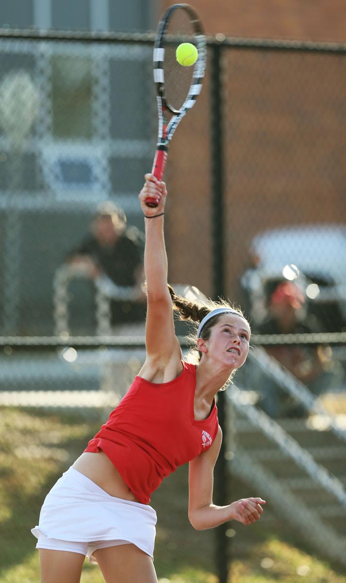 an overview of the sport tennis singles and doubles The following outline is provided as an overview of and topical guide to tennis: tennis – sport usually played between two players ( singles ) or between two teams of two players each ( doubles ). an overview of the sport tennis singles and doubles The following outline is provided as an overview of and topical guide to tennis: tennis – sport usually played between two players ( singles ) or between two teams of two players each ( doubles ).