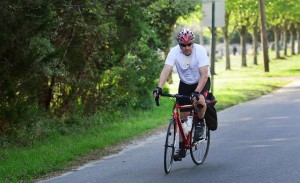 A promise to rideRetired state trooper to bike cross country to raise funds and keep vow he made to his late wife