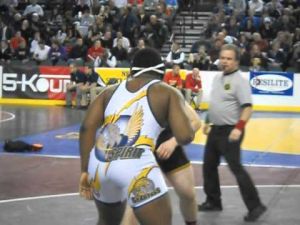 Ray Ellis in preliminaries