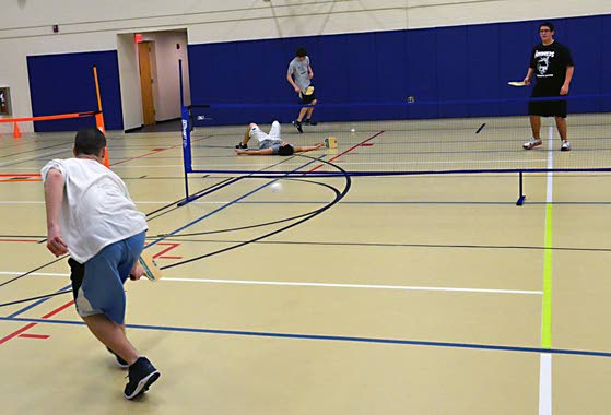 Brigantine CER introduces residents to different racket sport - Pickleball