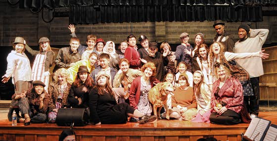 Oakcrest Drama Club puts skills to test with production of 'Annie'