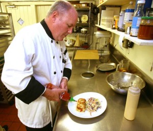 Serving healthy options