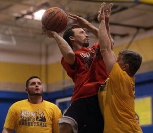 To compete in this league, players must be volunteer youth coaches in Absecon