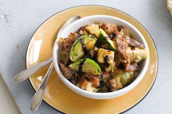 A healthier version of some weeknight-friendly risotto