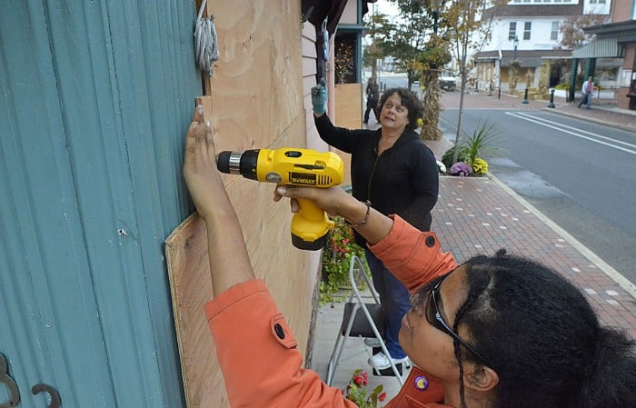 hurricane sandy - cape