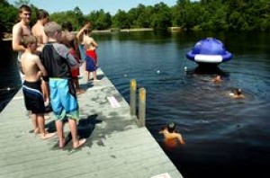Cut off campersThere's lots of things for kids to do at summer camp,  but placing a cell phone call home isn't on the agenda
