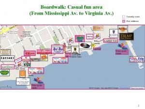 Map Boardwalk Casual fun area pressofatlanticcity com