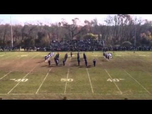 Atlantic City High School marching band performance on Thanksgiving Day 2012.
