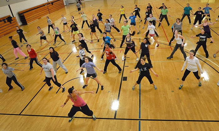 press it forward zumba