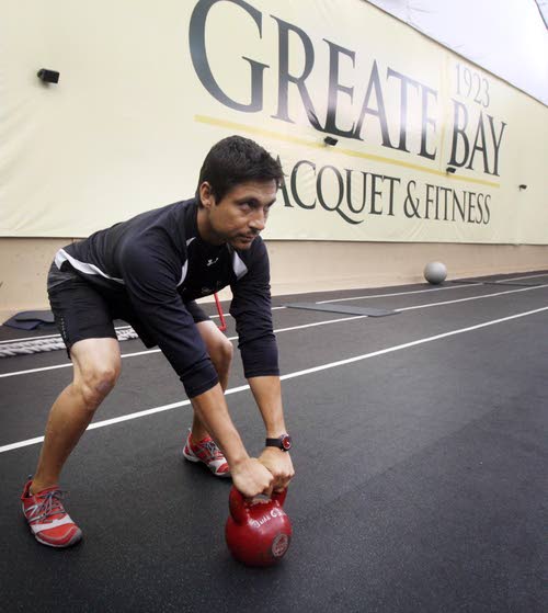 Your workout: Kettlebell Swing