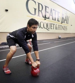 Your workout: Kettlebell Swing