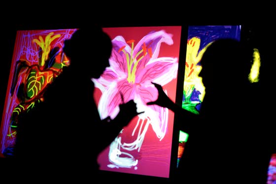 Who needs canvas? David Hockney's latest exhibit features works on iPad instead