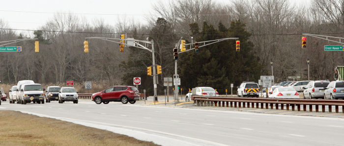 Parkway light intersection