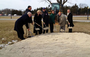 Parkway lights groundbreaking