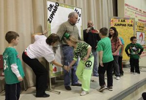 Reeds Road students break Jump Rope for Heart donation record