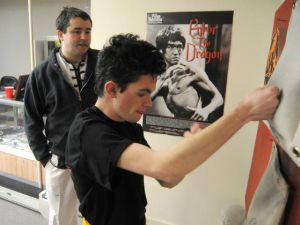 Absecon teen overcomes lack  of sight to advance in wing chun