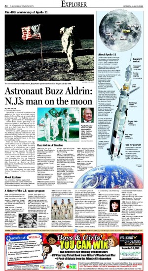 Astronaut Buzz Aldrin: New Jersey's man on the moon