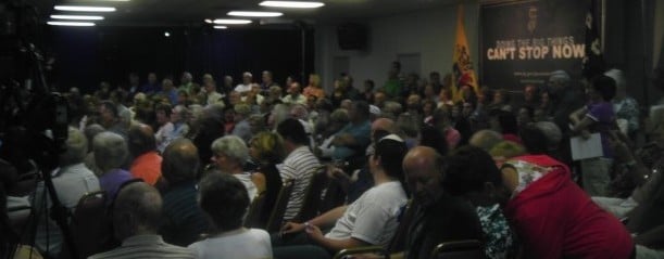 CHRISTIE IN OCEAN COUNTY