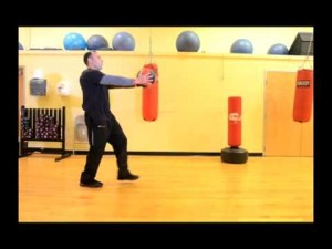 Your Workout: Walking Lunge with Medicine Ball Twist