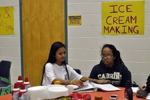 Three MTHS clubs join to stage dinner for Caring for Kids clients