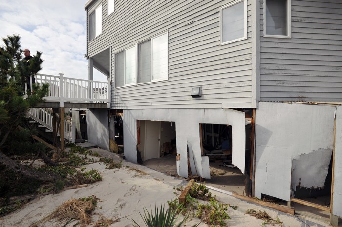 Hurricane Sandy Friday LBI