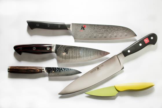 So many knives to choose from in Asian, European styles