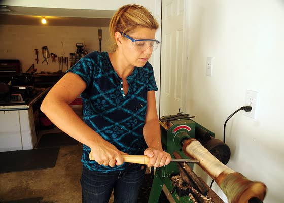 Somers Point woman adept at turning potential of piece of fallen tree into art