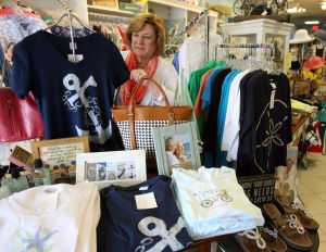 Happiness is cozy pair of gift shops in Stone Harbor, Ocean City