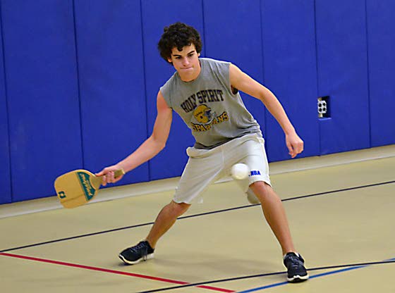 Brigantine CER introduces residents to different racket sport - Pickleball