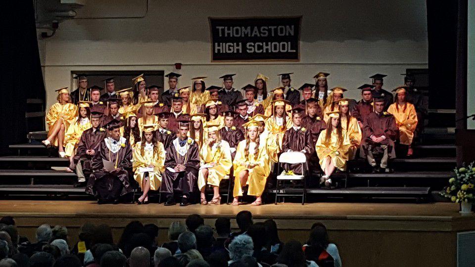 Class of 48 seniors graduates from Thomaston High School Town Times