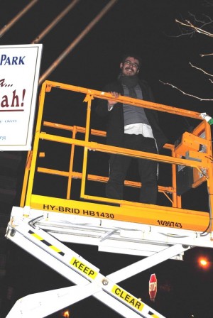 Chanukah comes to Rego Park