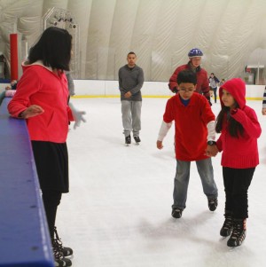 Skaters of all ages, skill levels enjoy rink4