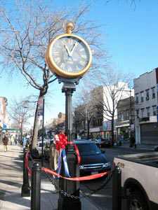 Astoria Homecoming For Steinway Street Clock 