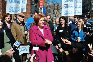 Quinn's quest for Queens’ support 1