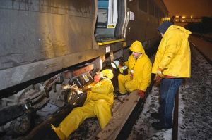 Derailment in Rego Park 1