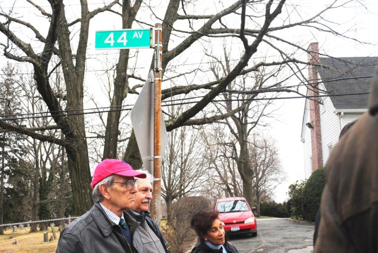 Douglaston cheers old street names 2